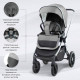 Коляска 3 в 1 Sweet Baby Vento, Silver Grey