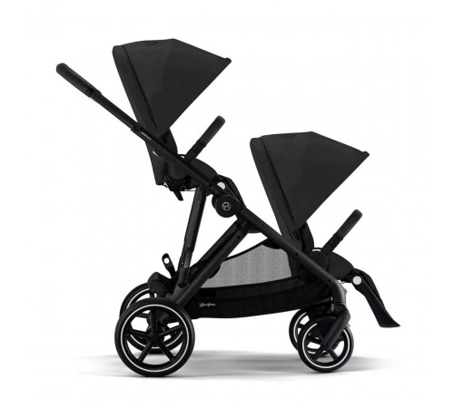 Коляска для двойни 2 в 1 Cybex Gazelle S, BLK Moon Black
