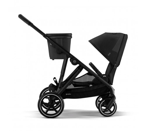 Коляска для двойни 2 в 1 Cybex Gazelle S, BLK Moon Black