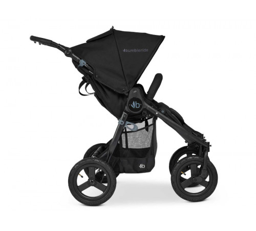 Коляска 2 в 1 для двойни Bumbleride Indie Twin, Black