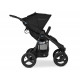 Коляска 2 в 1 для двойни Bumbleride Indie Twin, Black