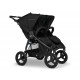 Коляска 2 в 1 для двойни Bumbleride Indie Twin, Black