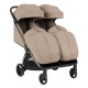 Прогулочная коляска для двойни Carrello Link, Island Beige