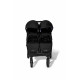 Прогулочная коляска для двойни Valco Baby Slim Twin Series 2, Pitch (Черный)