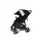 Прогулочная коляска для двойни Valco Baby Slim Twin Series 2, Pitch (Черный)