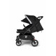 Прогулочная коляска для двойни Valco Baby Slim Twin Series 2, Pitch (Черный)