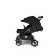 Прогулочная коляска для двойни Valco Baby Slim Twin Series 2, Pitch (Черный)