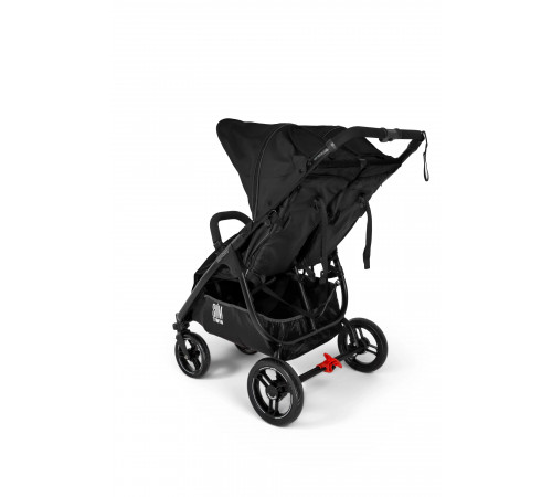 Прогулочная коляска для двойни Valco Baby Slim Twin Series 2, Pitch (Черный)