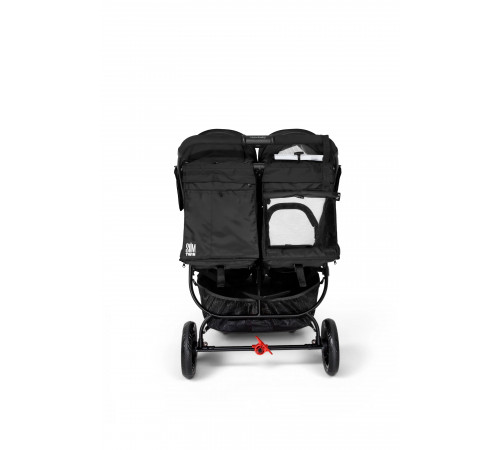 Прогулочная коляска для двойни Valco Baby Slim Twin Series 2, Pitch (Черный)