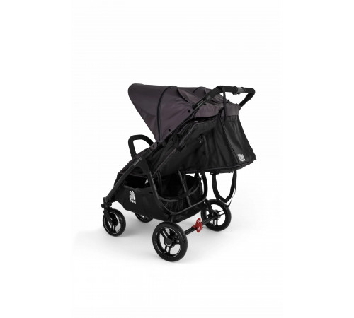 Прогулочная коляска для двойни Valco Baby Slim Twin Series 2, Signature grey (Серый)