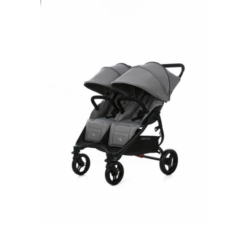 Прогулочная коляска для двойни Valco Baby Snap Duo Flatt Matt, Cool Grey (Серый)