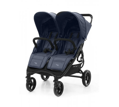 Прогулочная коляска для двойни Valco Baby Snap Duo Flatt Matt, Deep Blue (Синий)