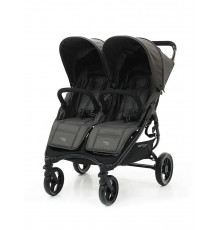 Прогулочная коляска для двойни Valco Baby Snap Duo Flatt Matt, Dove Grey 