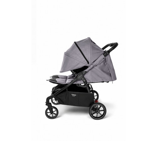 Прогулочная коляска для двойни Valco Baby Snap Duo Trend Series 2, Steel Grey