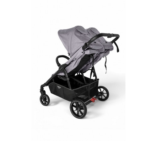 Прогулочная коляска для двойни Valco Baby Snap Duo Trend Series 2, Steel Grey