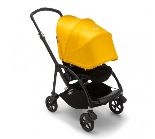 Коляска прогулочная Bugaboo Bee 6 шасси Black, Black / Lemon Yellow