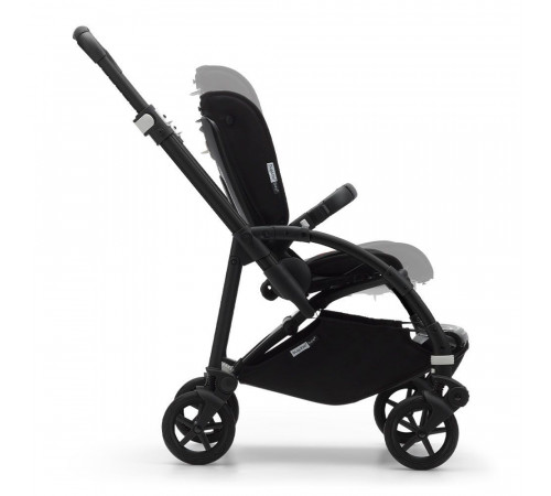 Коляска прогулочная Bugaboo Bee 6 шасси Black, Black / Lemon Yellow