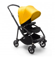 Коляска прогулочная Bugaboo Bee 6 шасси Black, Black / Lemon Yellow