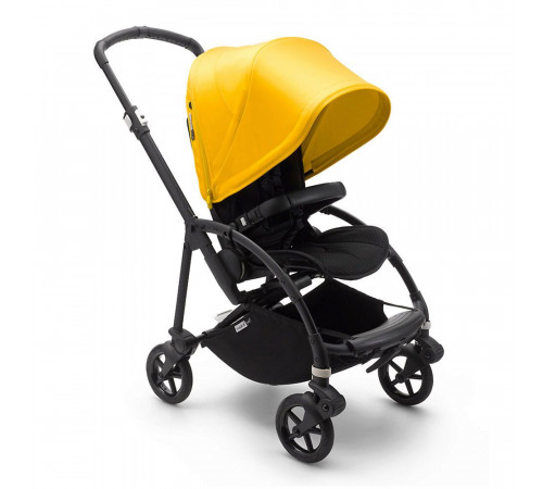 Коляска прогулочная Bugaboo Bee 6 шасси Black, Black / Lemon Yellow