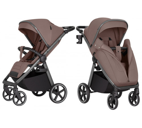 Прогулочная коляска Carrello Bravo SL Deluxe CRL-5520 Pebble Beige (Светло-бежевый)