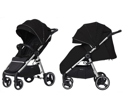 Коляска прогулочная Carrello Pulse CRL-5507, Leather Black
