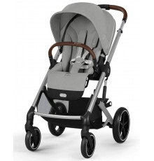 Коляска прогулочная Cybex Balios S Lux SLV 2025, Stone Grey (с дождевиком)