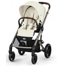 Коляска прогулочная Cybex Balios S Lux TPE 2025, Seashell Beige (с дождевиком)