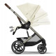 Коляска прогулочная Cybex Balios S Lux TPE 2025, Seashell Beige (с дождевиком)