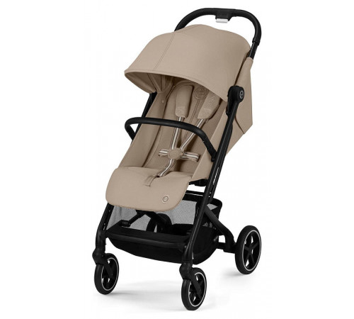 Коляска прогулочная Cybex Beezy (с дождевиком и бампером), Almond Beige