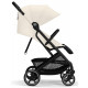 Коляска прогулочная Cybex Beezy (с дождевиком и бампером), Canvas White