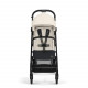 Коляска прогулочная Cybex Beezy (с дождевиком и бампером), Canvas White