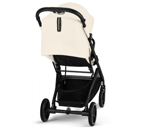 Коляска прогулочная Cybex Beezy (с дождевиком и бампером), Canvas White