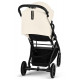Коляска прогулочная Cybex Beezy (с дождевиком и бампером), Canvas White