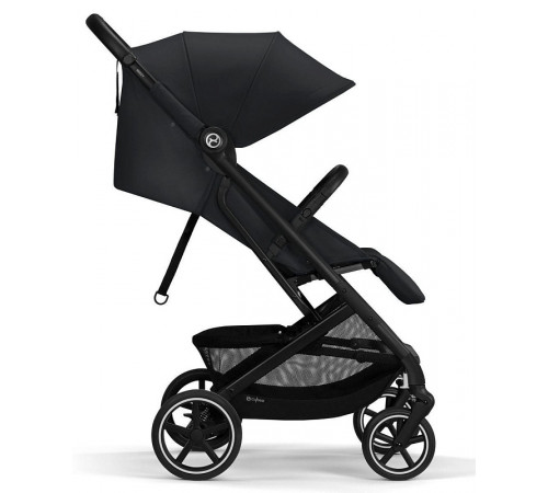 Коляска прогулочная Cybex Beezy (с дождевиком и бампером), Magic Black