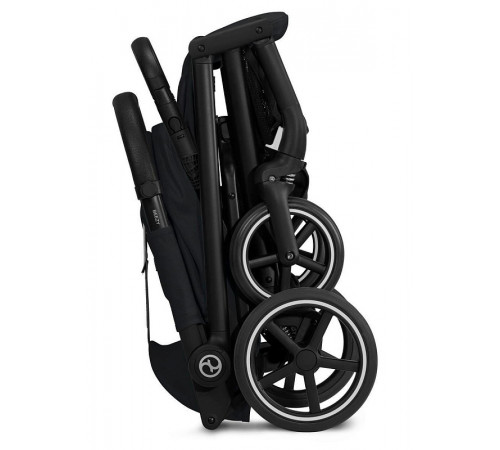Коляска прогулочная Cybex Beezy (с дождевиком и бампером), Magic Black
