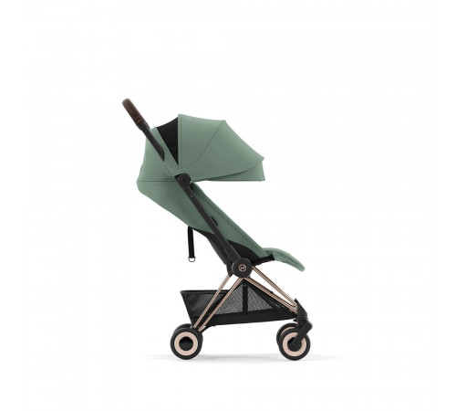 Коляска прогулочная Cybex Coya, Leaf Green шасси Rose Gold