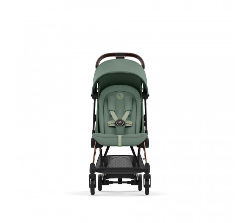 Коляска прогулочная Cybex Coya, Leaf Green шасси Rose Gold