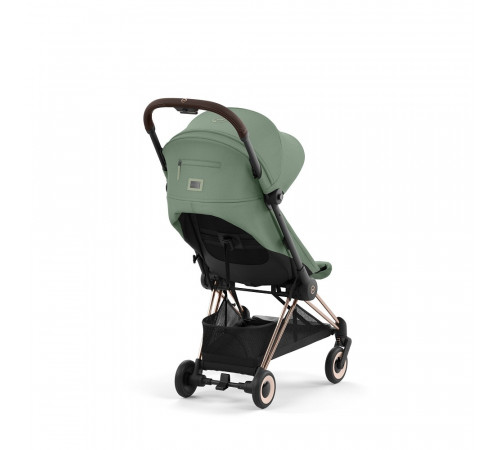 Коляска прогулочная Cybex Coya, Leaf Green шасси Rose Gold