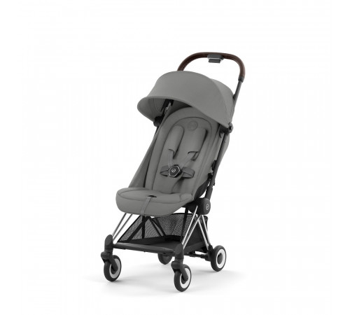 Коляска прогулочная Cybex Coya, Mirage Grey шасси Chrome Brown