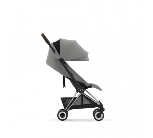 Коляска прогулочная Cybex Coya, Mirage Grey шасси Chrome Brown