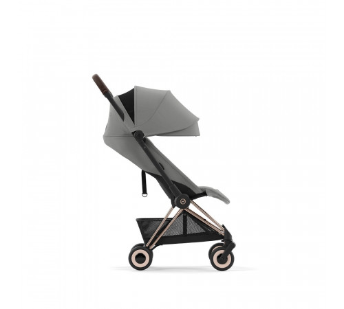 Коляска прогулочная Cybex Coya, Mirage Grey шасси Rose Gold
