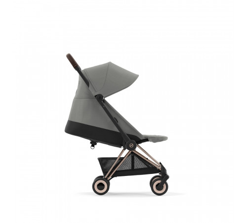 Коляска прогулочная Cybex Coya, Mirage Grey шасси Rose Gold
