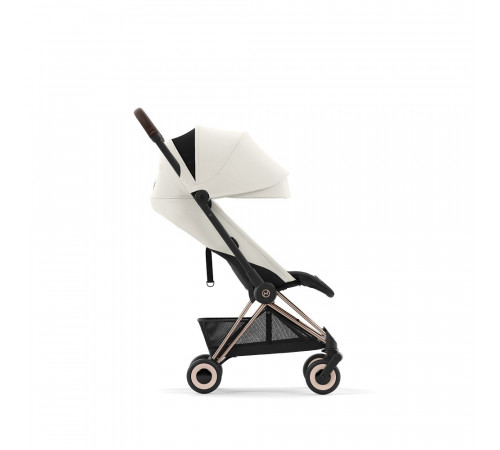 Коляска прогулочная Cybex Coya, Off White шасси Rose Gold