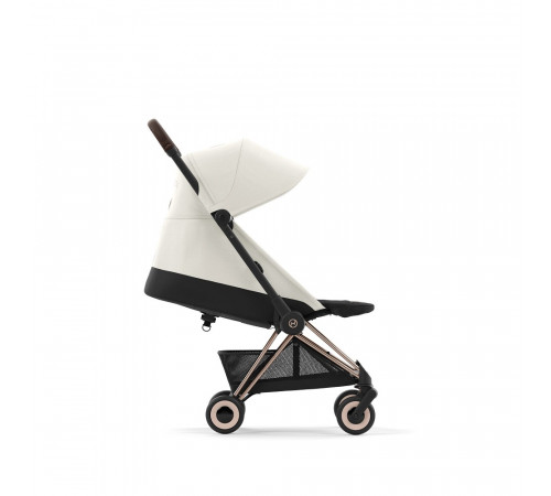 Коляска прогулочная Cybex Coya, Off White шасси Rose Gold
