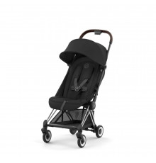 Коляска прогулочная Cybex Coya, Sepia Black шасси Chrome Brown
