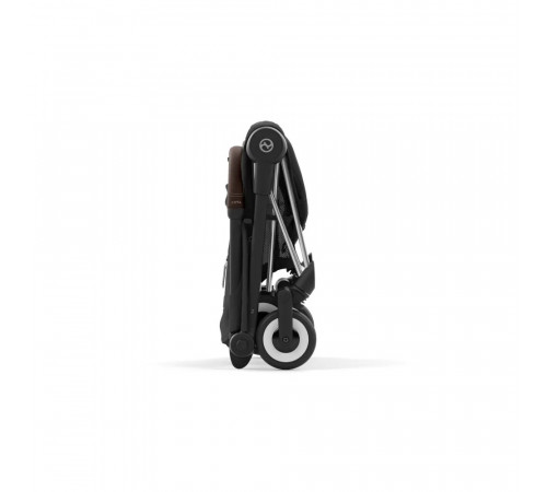 Коляска прогулочная Cybex Coya, Sepia Black шасси Chrome Brown