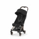 Коляска прогулочная Cybex Coya, Sepia Black шасси Rose Gold