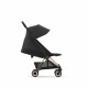 Коляска прогулочная Cybex Coya, Sepia Black шасси Rose Gold
