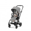 Коляска прогулочная Cybex Eezy S Twist+ 2 BLK (с дождевиком и бампером), Lava Grey 