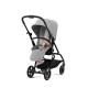 Коляска прогулочная Cybex Eezy S Twist+ 2 BLK (с дождевиком и бампером), Lava Grey 